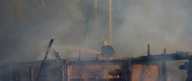 Incendiu la Tohatin. Restaurantul unei baze de odihne a fost cuprins de flăcări