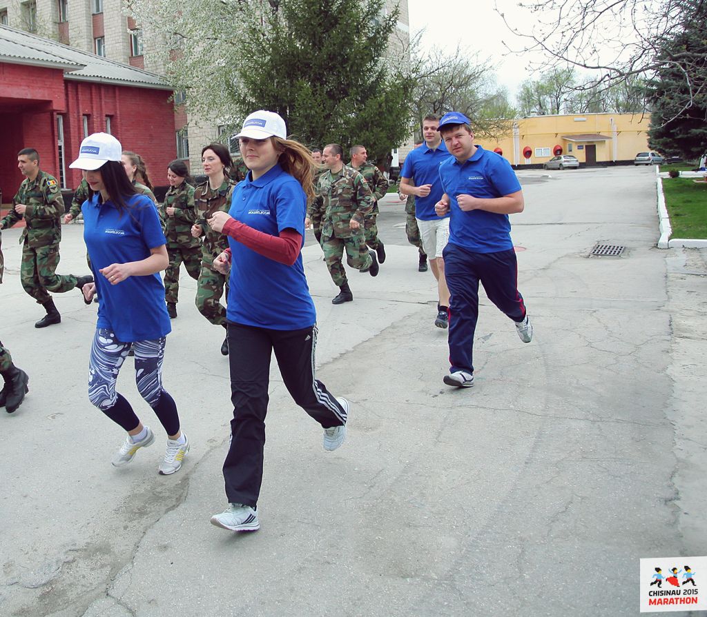 Корпоративный забег Sporter Run. Компания Moldtelecom