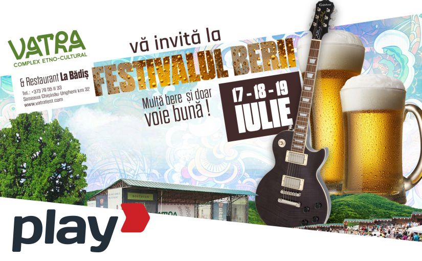 Play.md va transmite în emisie directă "Festivalul Berii"