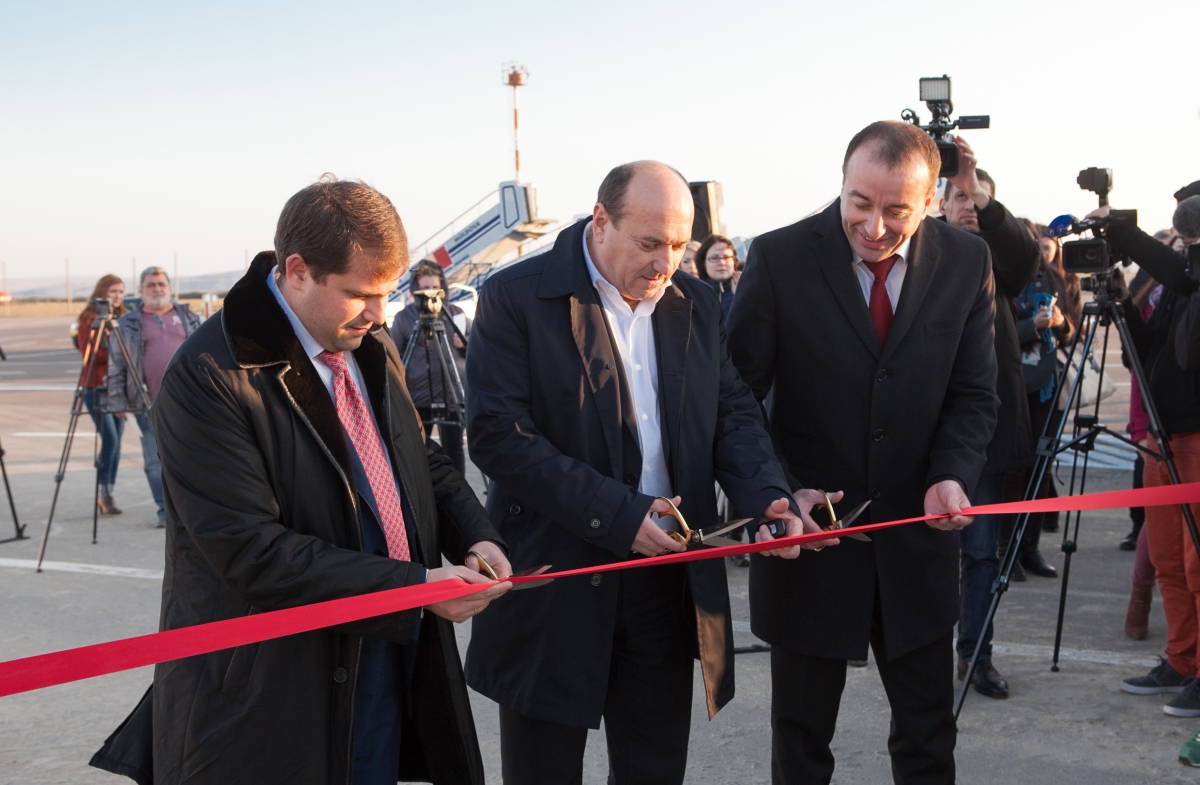AVIA INVEST a dat startul extinderii şi reconstruirii terminalului Aeroportului Internaţional Chişinău