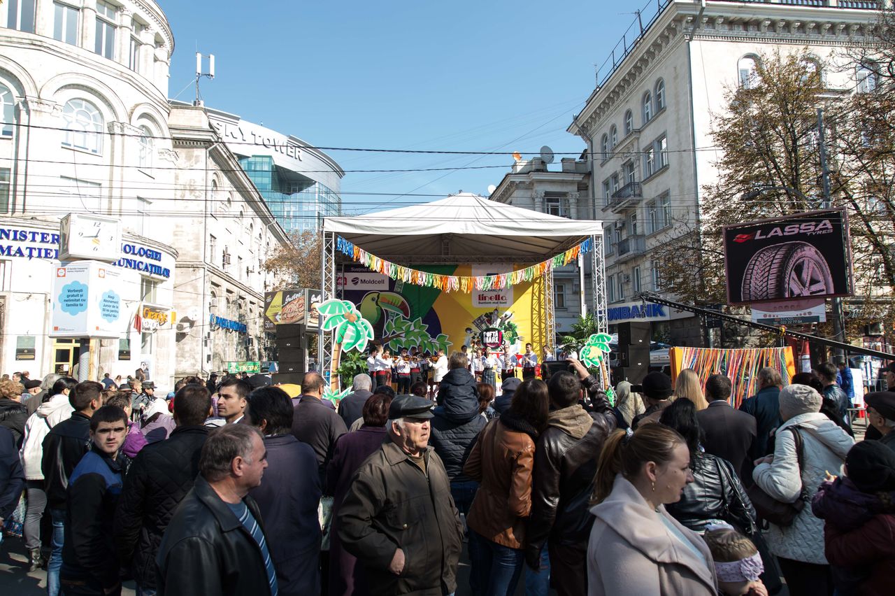 В Кишиневе сегодня праздник — никакой политики