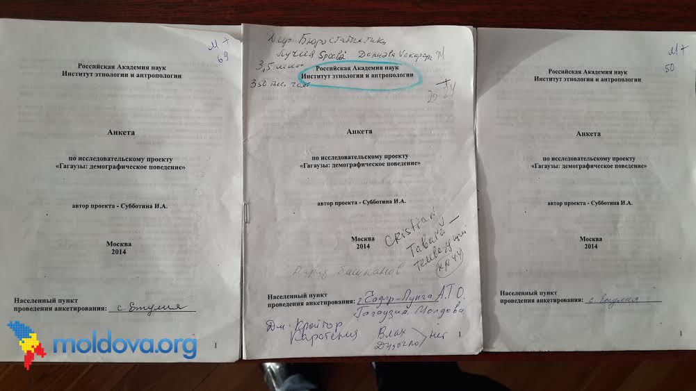 Rusia organizează sondaje neautorizate în Găgăuzia