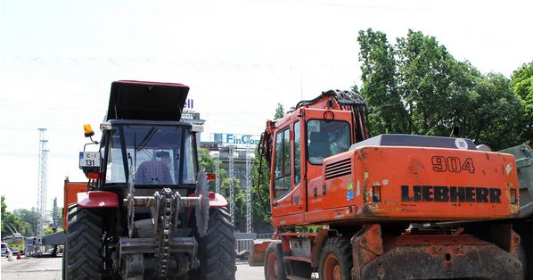 На столичном проспекте Штефана чел Маре начались ремонтные работы