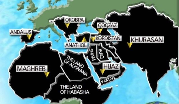 Un jurnalist BBC a prezentat harta teroristă a Statului Islamic. Republica Moldova ar urma să fie ocupată