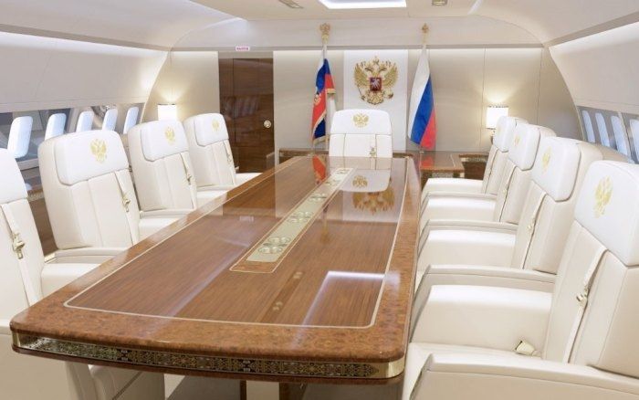 Cum arată avionul lui Vladimir Putin
