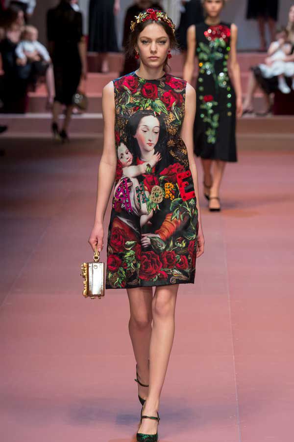 Dolce & Gabbana представили коллекцию для мам