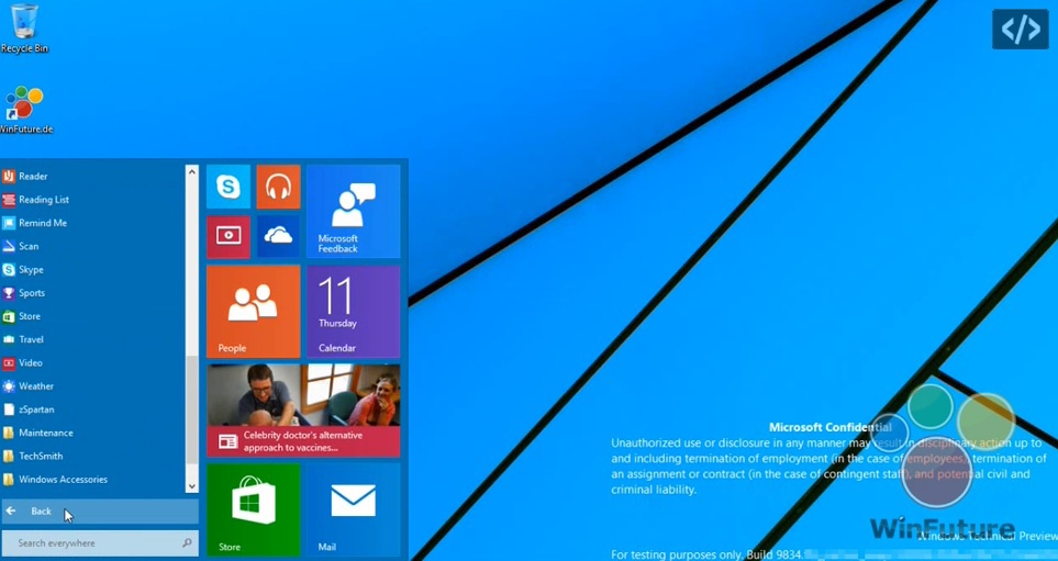 Microsoft представит Windows 9 в конце сентября