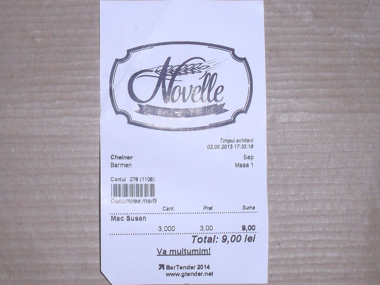 Ce oferă clienților o patiserie din capitală în locul bonului fiscal