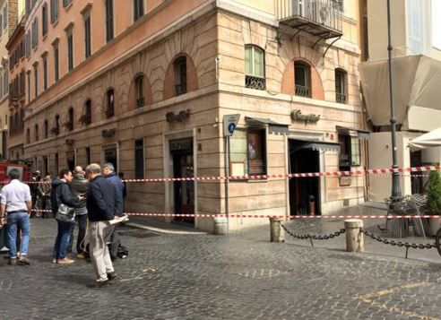 В историческом центре Рима произошел взрыв