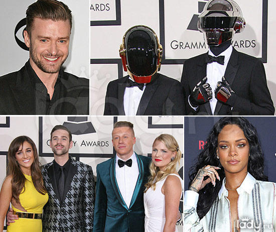Grammy-2014 получили Тимберлейк, Маккартни и Daft Punk