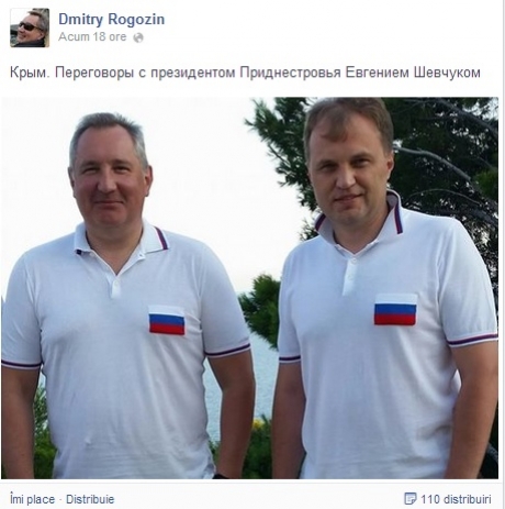 Scandal în presa transnistreană legat de vacanța lui Șevciuk și Ștanski