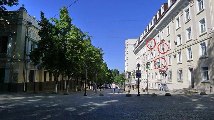 Ce detalii pot fi văzute în plină zi pe strada pietonală din Chișinău?