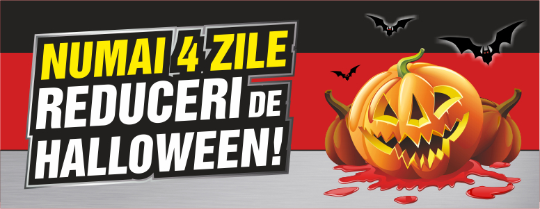Preţuri terifiant de avantajoase la BOMBA! Timp de doar 4 zile beneficiaţi de reduceri de Halloween de până la 25%!