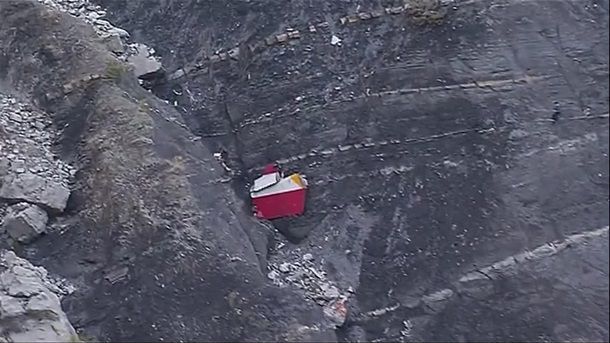 Imagini dramatice din Alpii Francezi, locul prăbuşirii aeronavei Germanwings