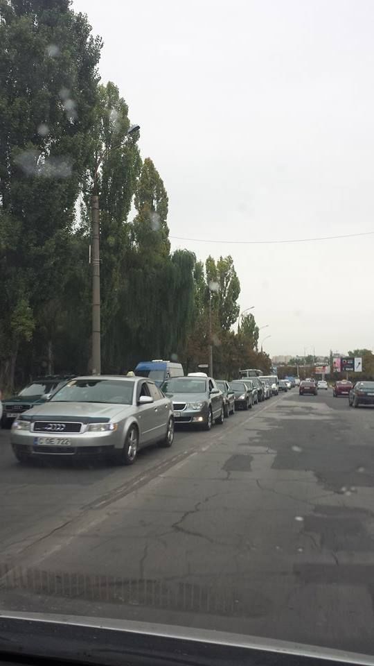 Trafic infernal in zona Garii Feroviare si pe strada Albisoara