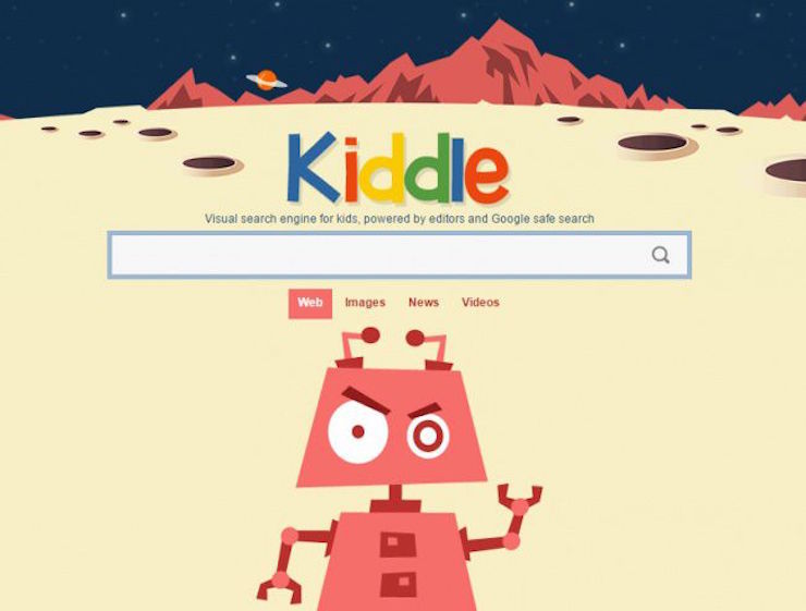 Выпущена детская версия поисковика Google — «Киддл»