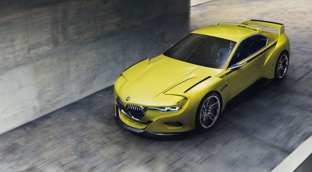 BMW показала концепт в стиле авто из семидесятых