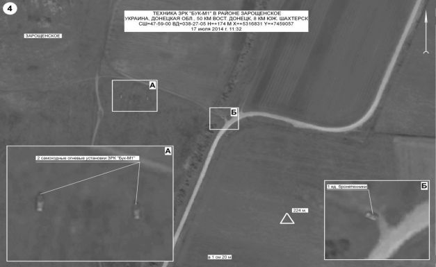 Rusia a falsificat imaginile din satelit pentru a acuza Ucraina de doborârea avionului MH17