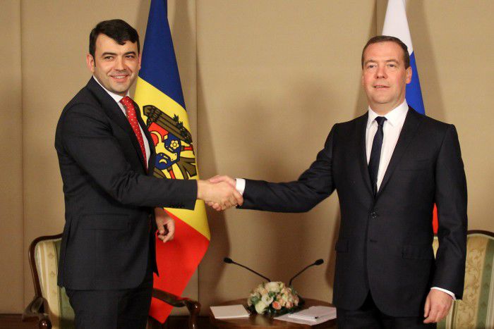 Gaburici și Medvedev au discutat despre relațiile moldo-ruse
