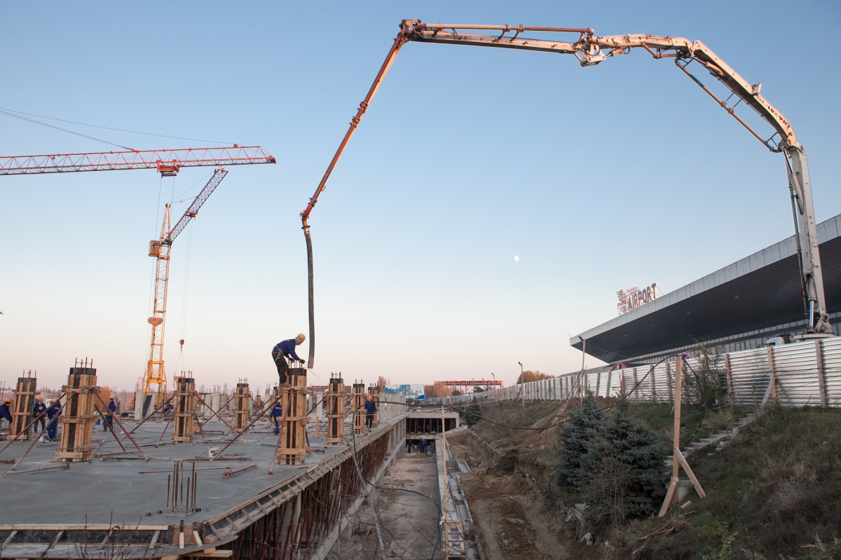 AVIA INVEST a dat startul extinderii şi reconstruirii terminalului Aeroportului Internaţional Chişinău
