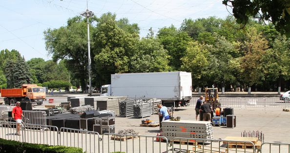 На столичном проспекте Штефана чел Маре начались ремонтные работы