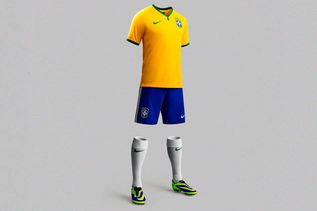 Nike представил футбольную форму хозяев ЧМ-2014