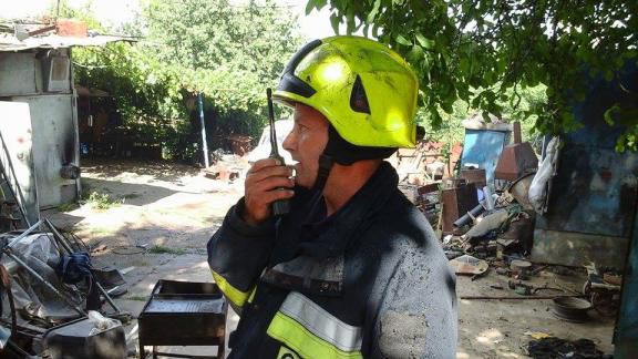 Incendiu în după-amiaza zilei, în centrul Capitalei