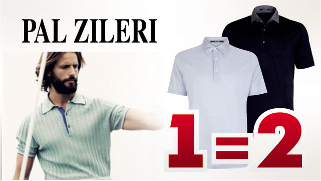 Pal Zileri: Две футболки-поло по цене одной