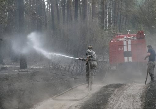 Опубликованы последствия масштабного пожара под Киевом