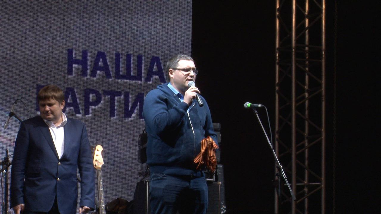 Ренато Усатый приехал в Тараклию, чтобы поздравить ее жителей с храмом города