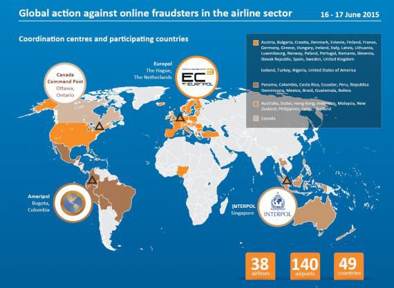 130 de persoane, arestate pentru că cumpărau bilete de avion cu carduri străine
