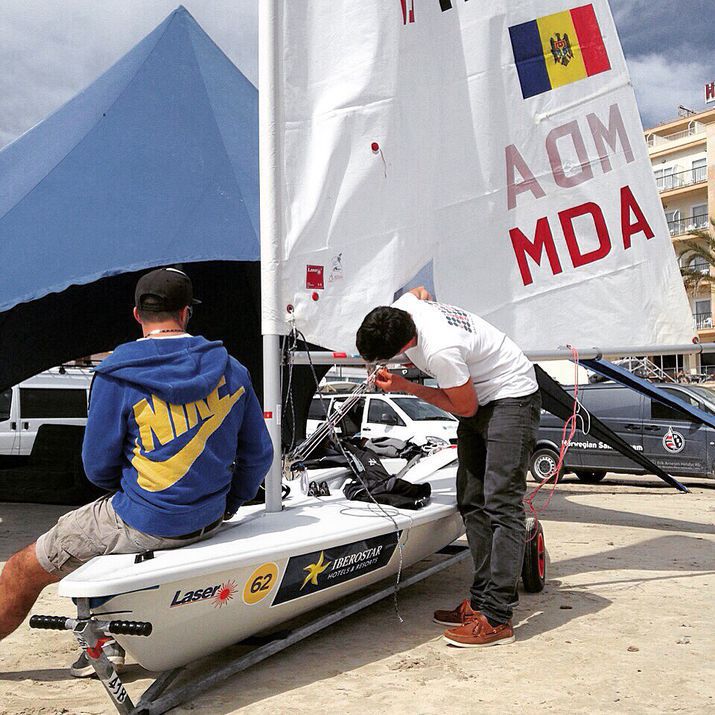Un navigator moldovean a participat la Regata spaniolă "Prințesa Sofia"