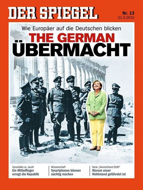 Меркель с нацистами на обложке Der Spiegel вызвала резонанс в Сети