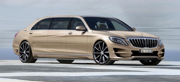 Итальянцы спроектировали сверхдлинный Mercedes S-класса