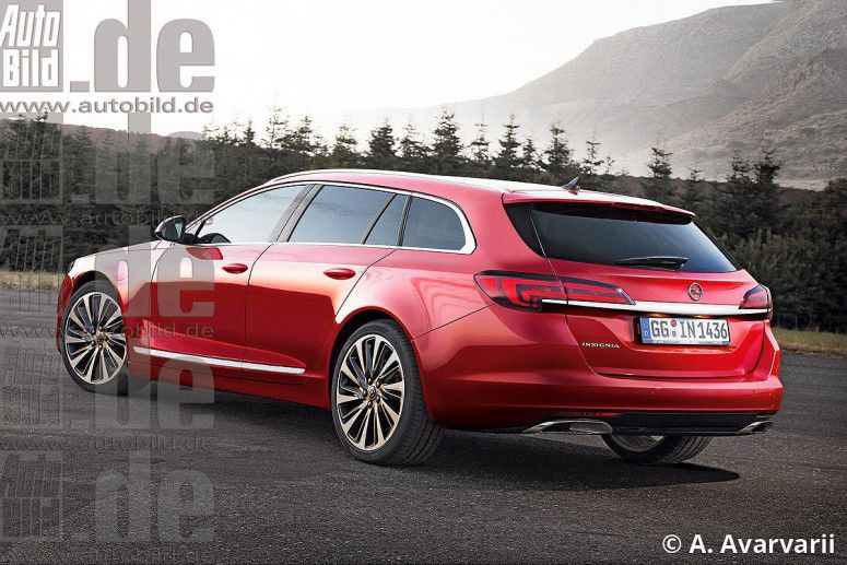 Дебют новой Opel Insignia намечен на весну 2017
