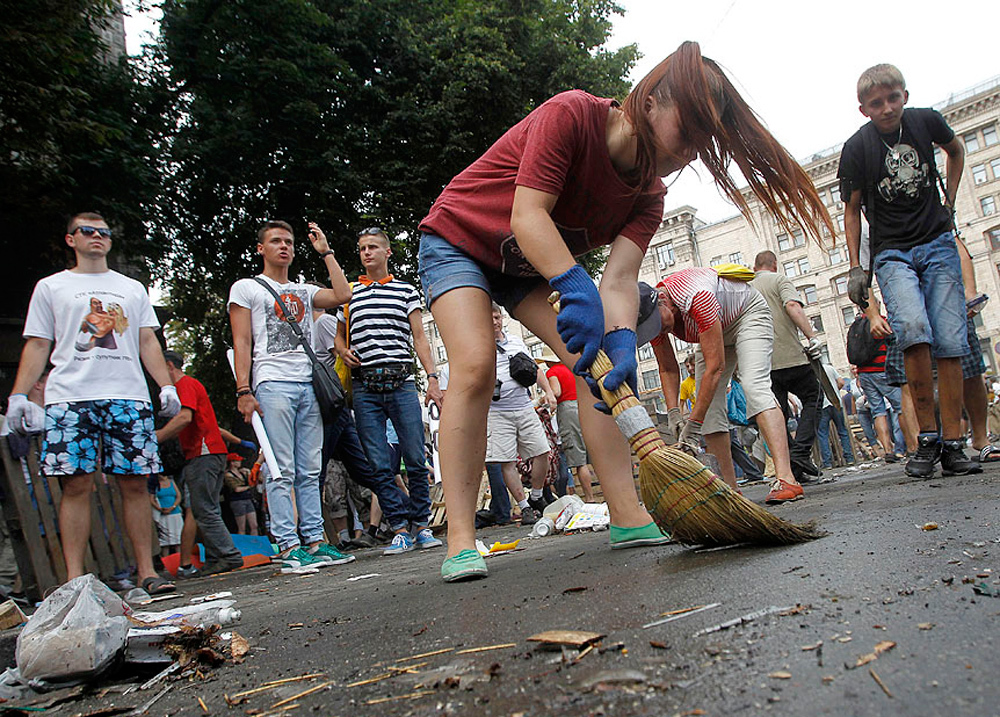 Майдан закрыт