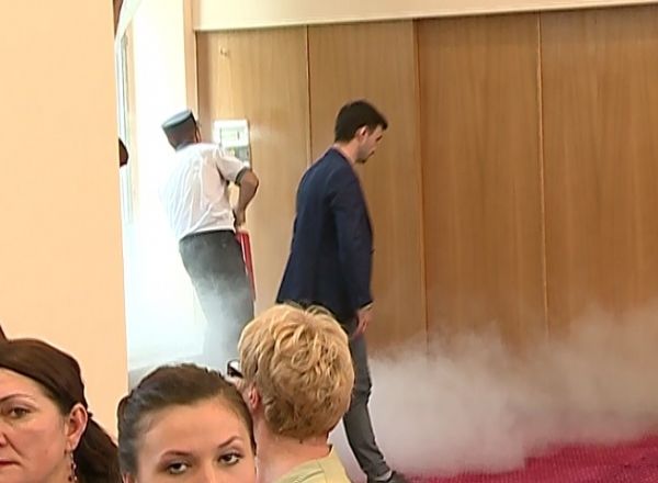 В здании правительства Молдовы произошел пожар
