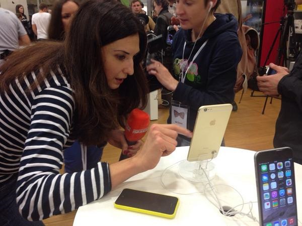 Очереди и восторг: в России стартовали продажи iPhone 6