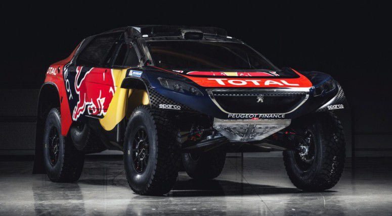 Peugeot показал обновленный болид для гонки Дакар-2016