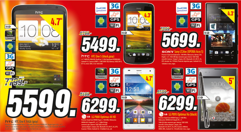 Bomba: Reduceri de pînă la 25% la telefoane mobile și smartphone-uri