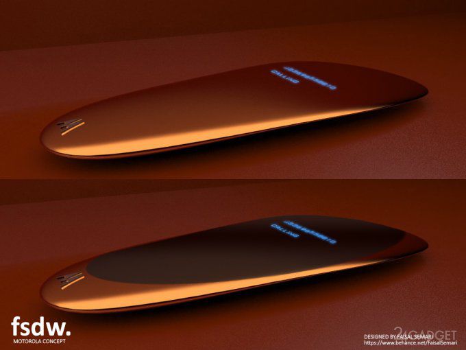 Представлен концепт дизайнерского мобильного телефона Motorola