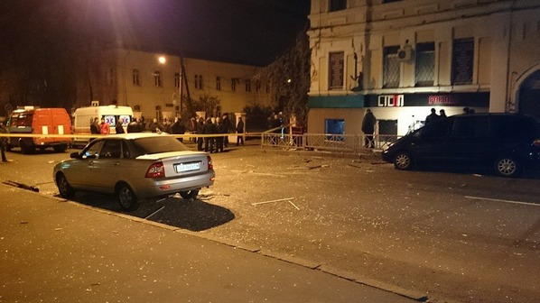 Взрыв в центре Харькова: пострадали 11 человек