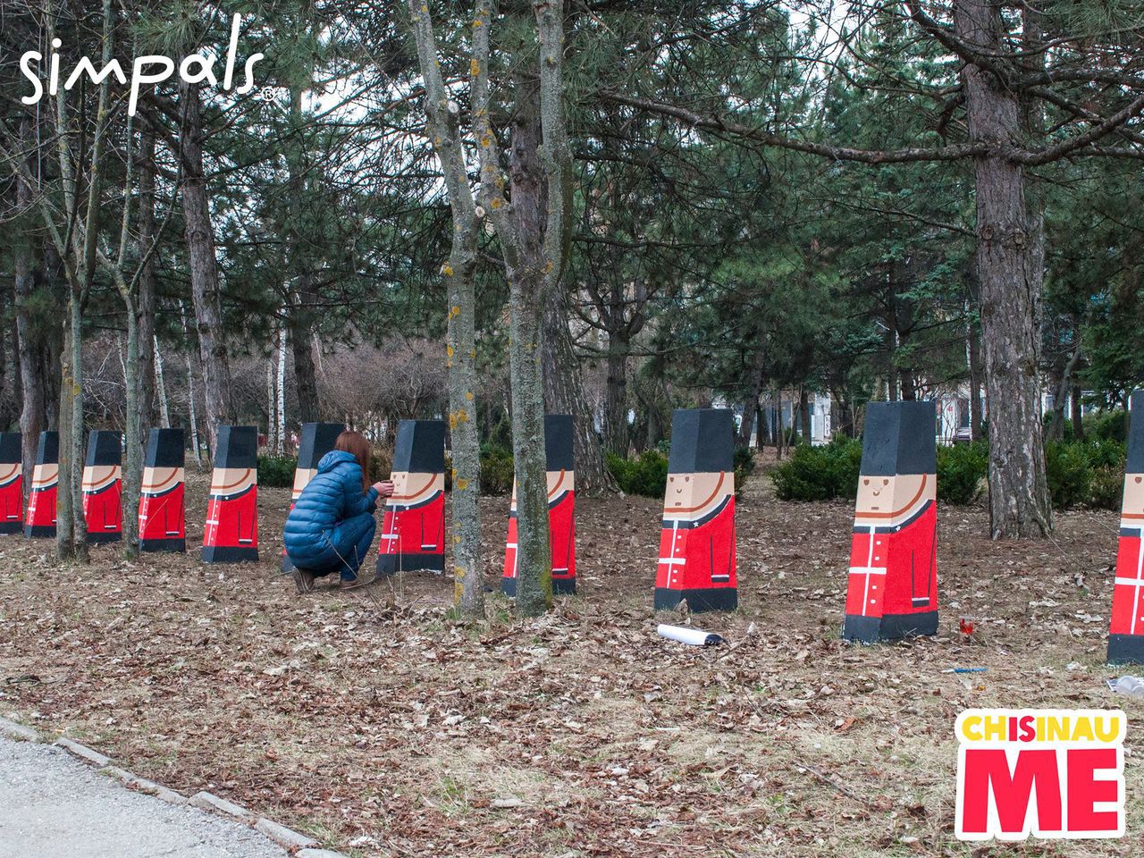 Soldăței englezi pe bd. Moscova