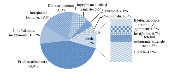 Pentru ce alocă moldovenii cei mulți bani din bugetul lor