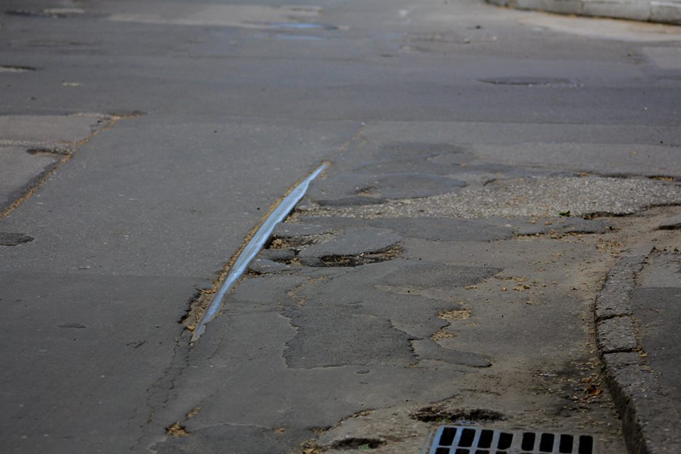 В Кишинёве автовладельцы вынуждены ездить по трамвайным путям