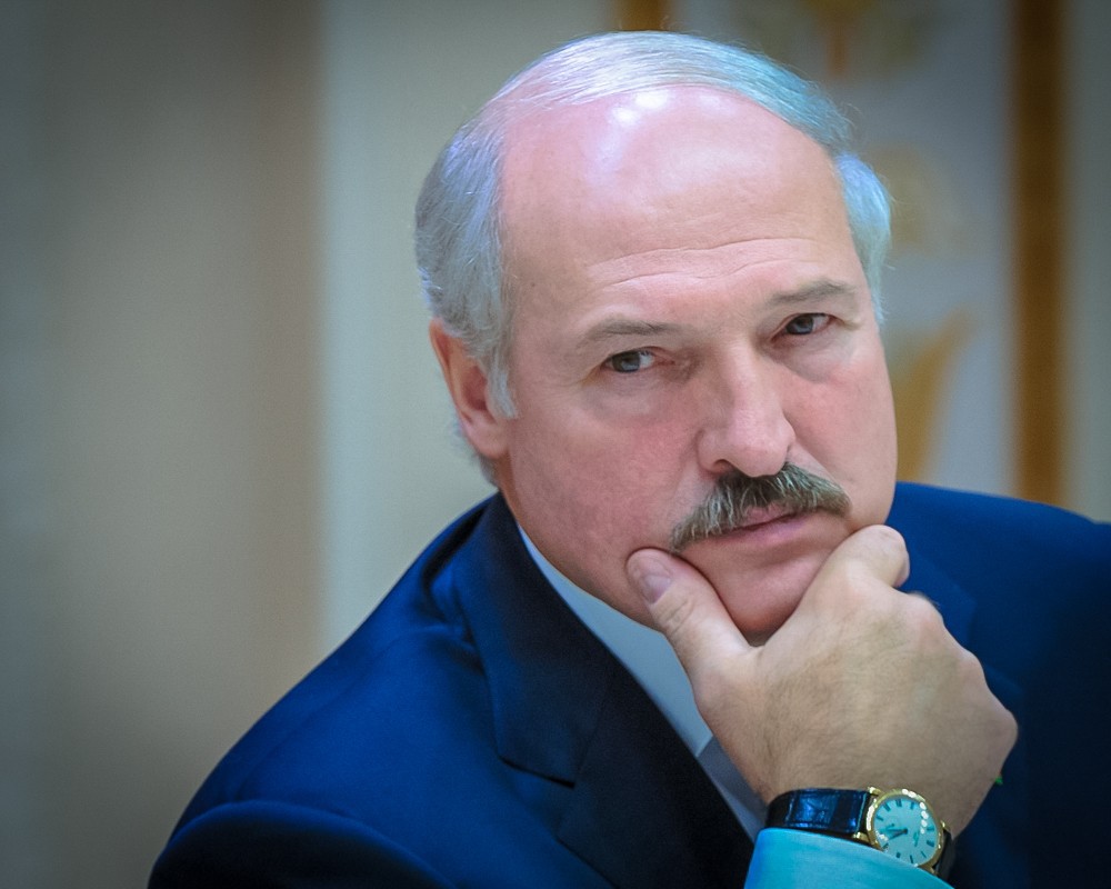 Портрет президента Белоруссии Александра Лукашенко