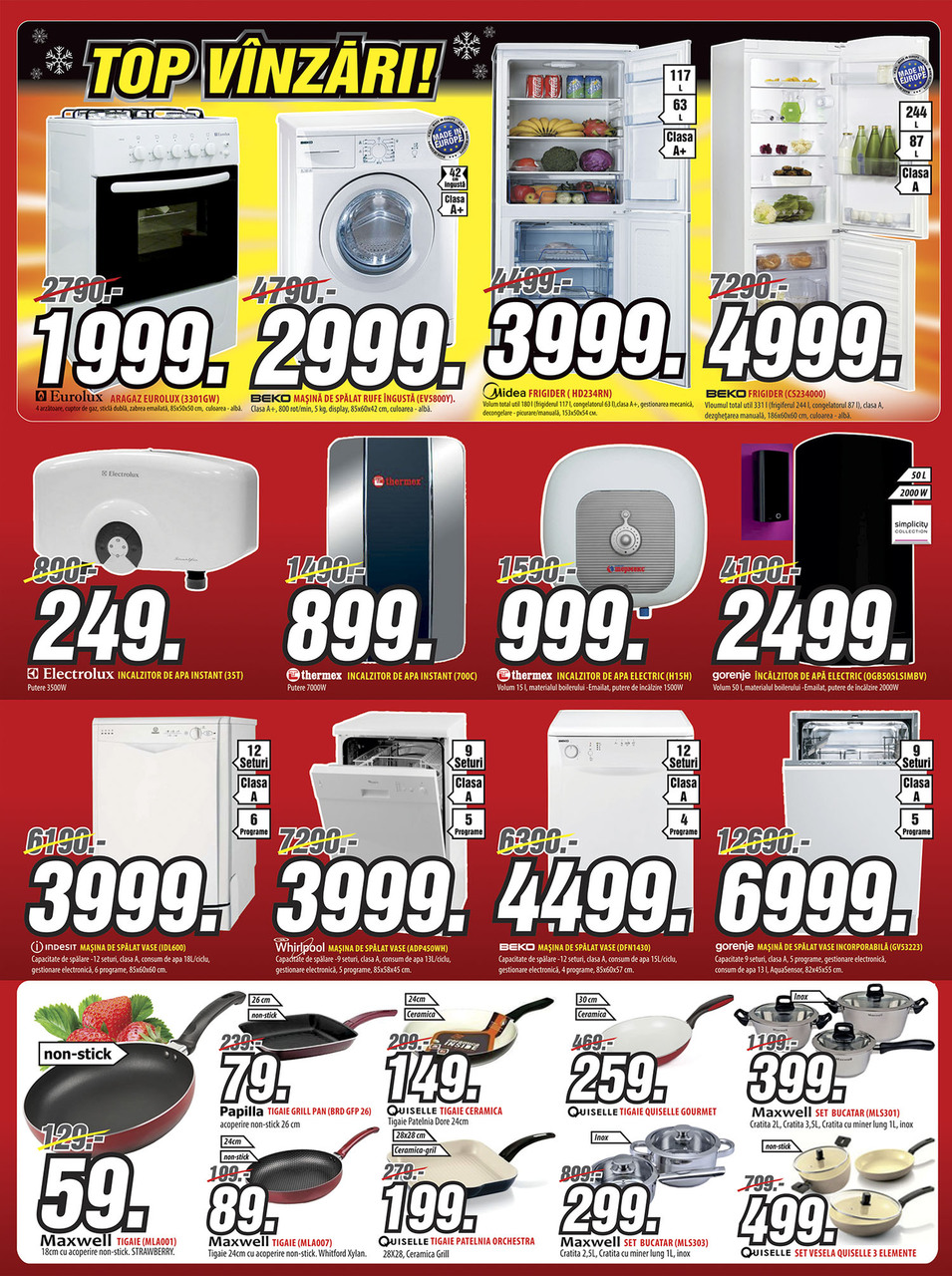 Bomba: Vânzare totală! Lichidarea stocurilor -70%!