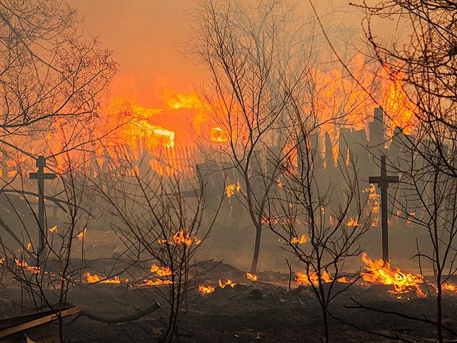 Увеличилось число погибших при пожарах в Хакасии