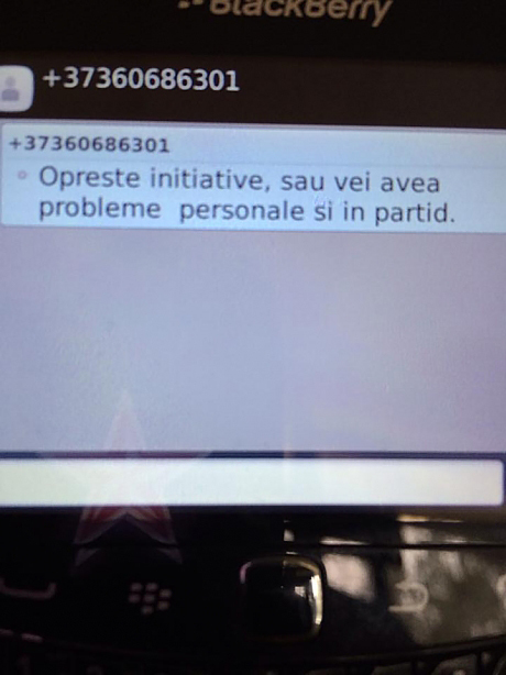 Депутат Игорь Додон получает угрозы по мобильному телефону