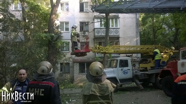 В Николаеве произошел взрыв в жилом доме, есть пострадавшие